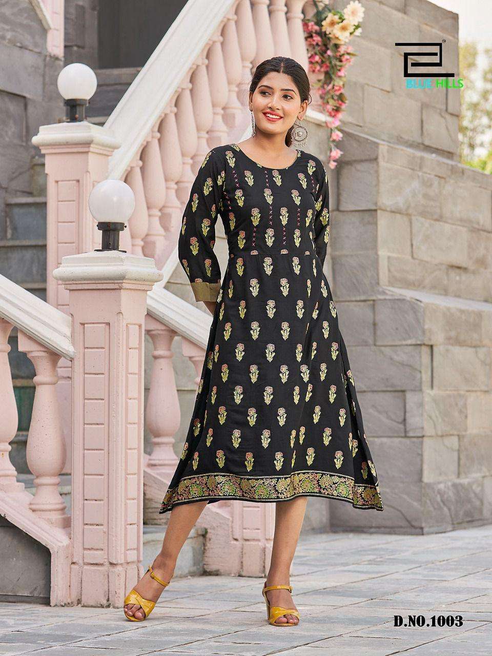 Blue Hills Grapes 1 jaipuri wholesale kurtis Style 