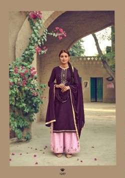 Eba Lifestyle Present  Kanika Vol-1 Jam Cotton Dress Material Self Embroidery Work On Wholesale