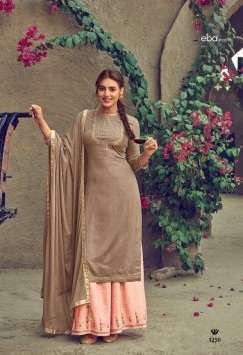 Eba Lifestyle Present  Kanika Vol-1 Jam Cotton Dress Material Self Embroidery Work On Wholesale