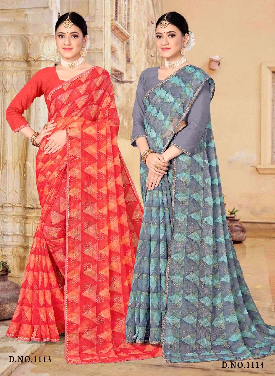 Fc Brand Present new Catalog Nency Printed Sarees 