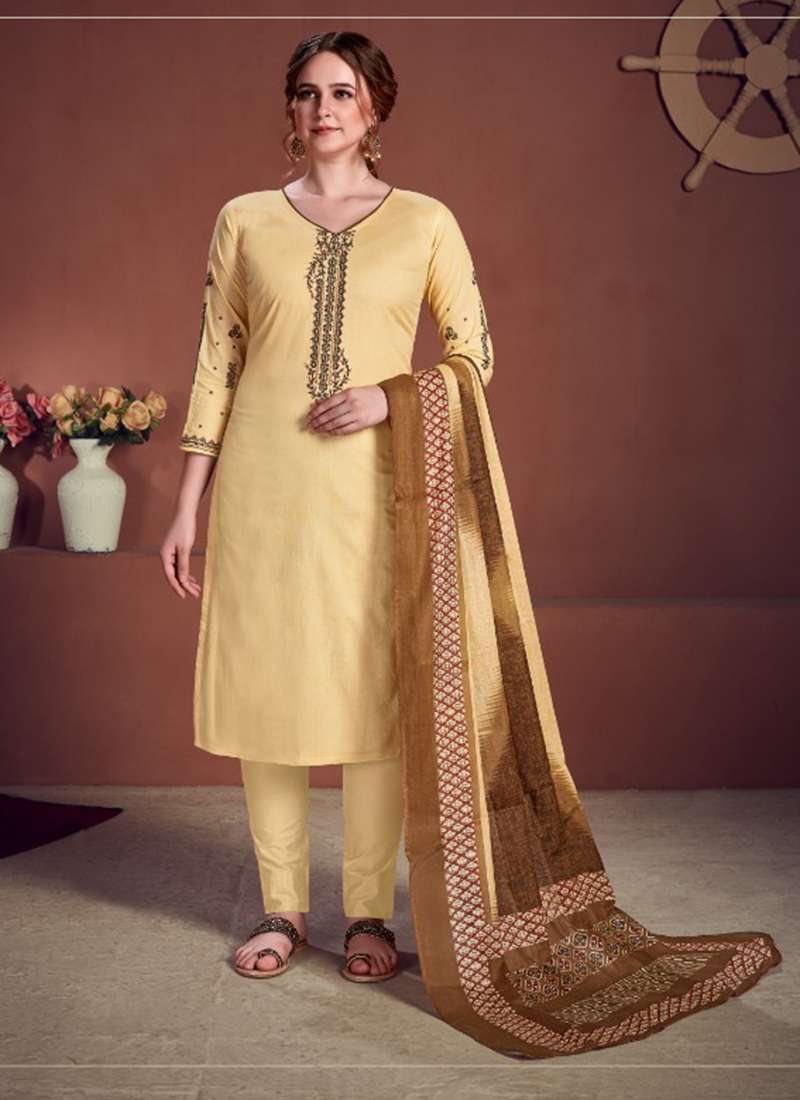 GHUNGHAT VOL 2 BY KAARA SUIT COTTON PRINT WITH EXCLUSIVE EMBROIDERY SUIT ON WHOLESALE