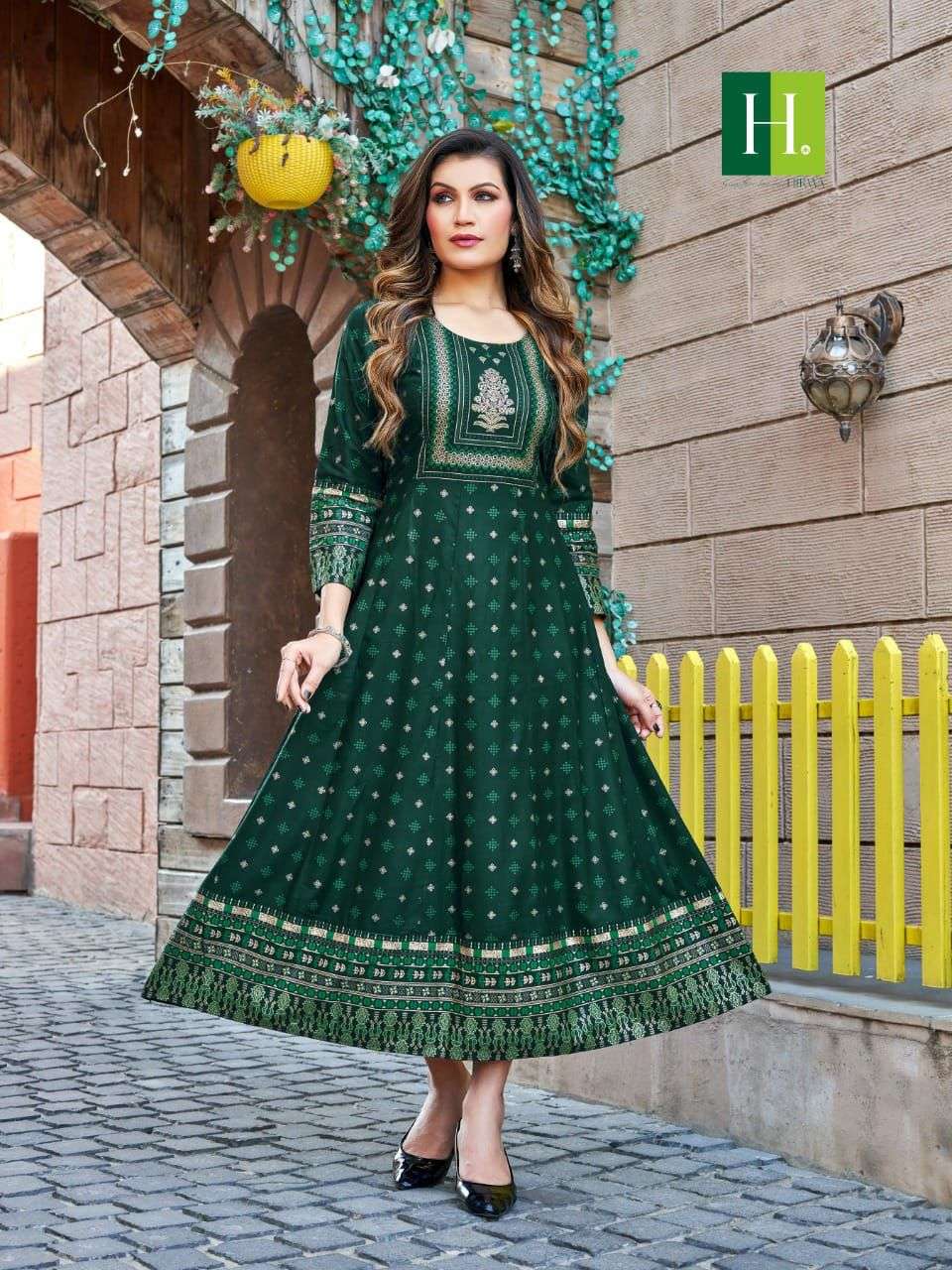 SAMANTHA Vol 4 Latest Anarkali Kurti