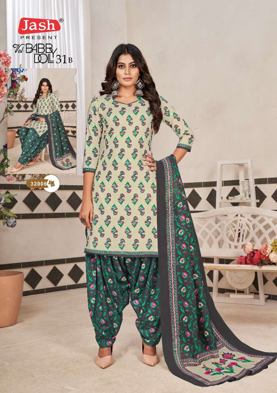 JASH   PRESENT  COTTON PRINT  BABYDOLL   VOL - 31-B DRESS MATERIAL