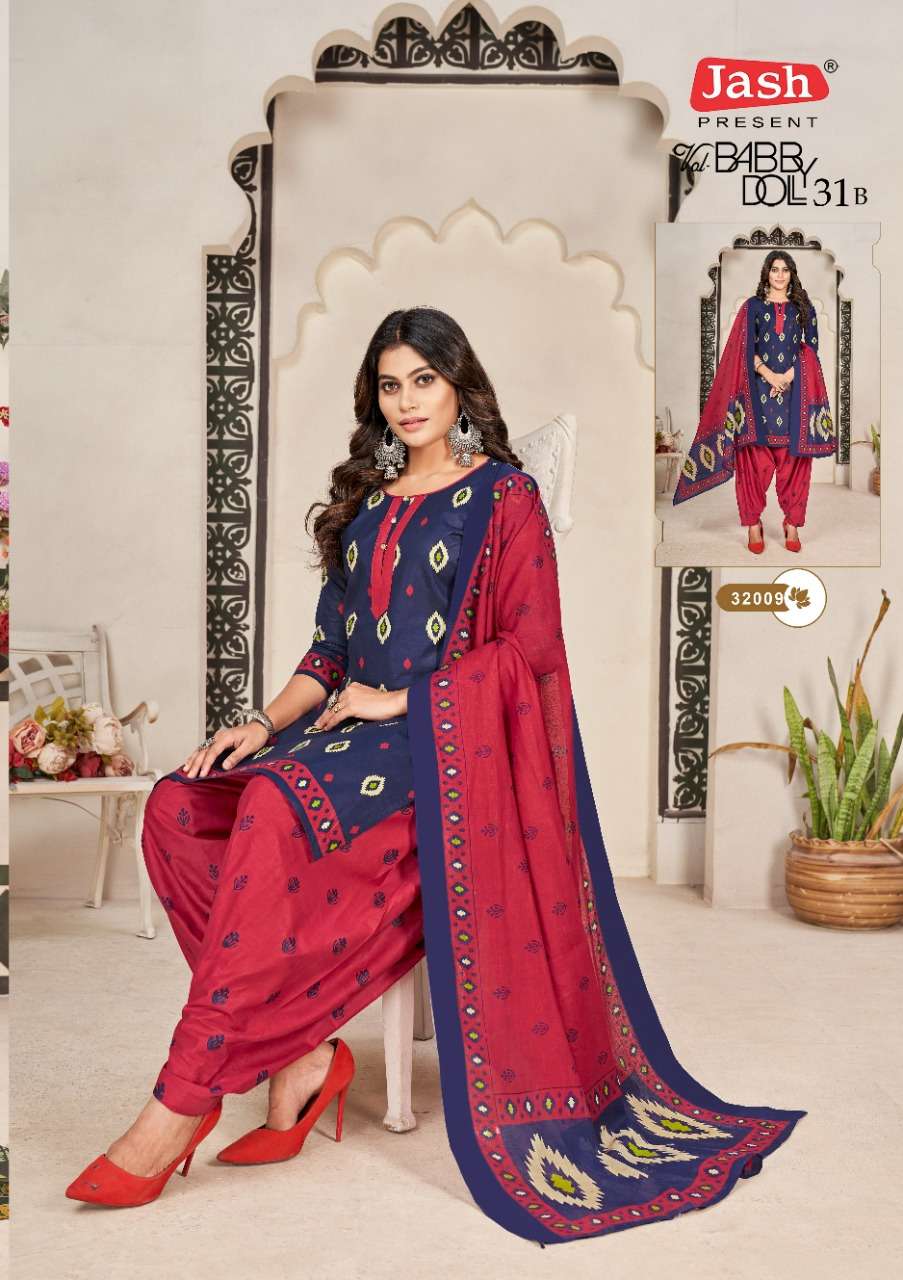 JASH   PRESENT  COTTON PRINT  BABYDOLL   VOL - 31-B DRESS MATERIAL