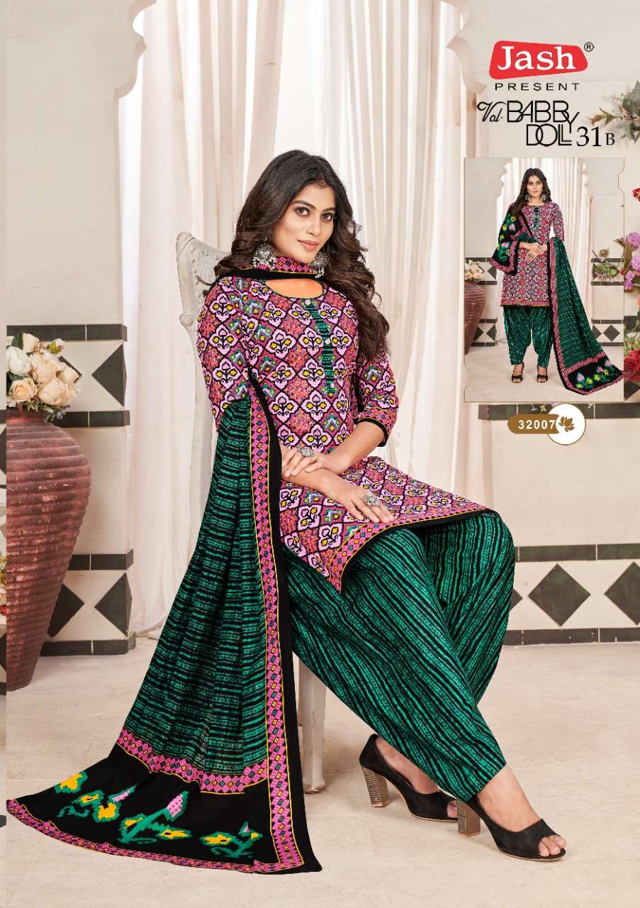 JASH   PRESENT  COTTON PRINT  BABYDOLL   VOL - 31-B DRESS MATERIAL