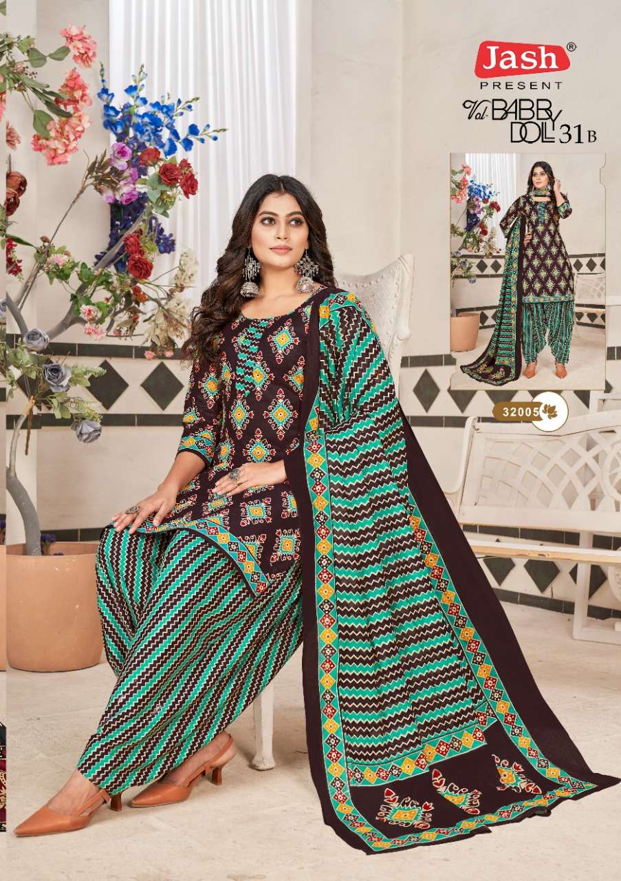 JASH   PRESENT  COTTON PRINT  BABYDOLL   VOL - 31-B DRESS MATERIAL