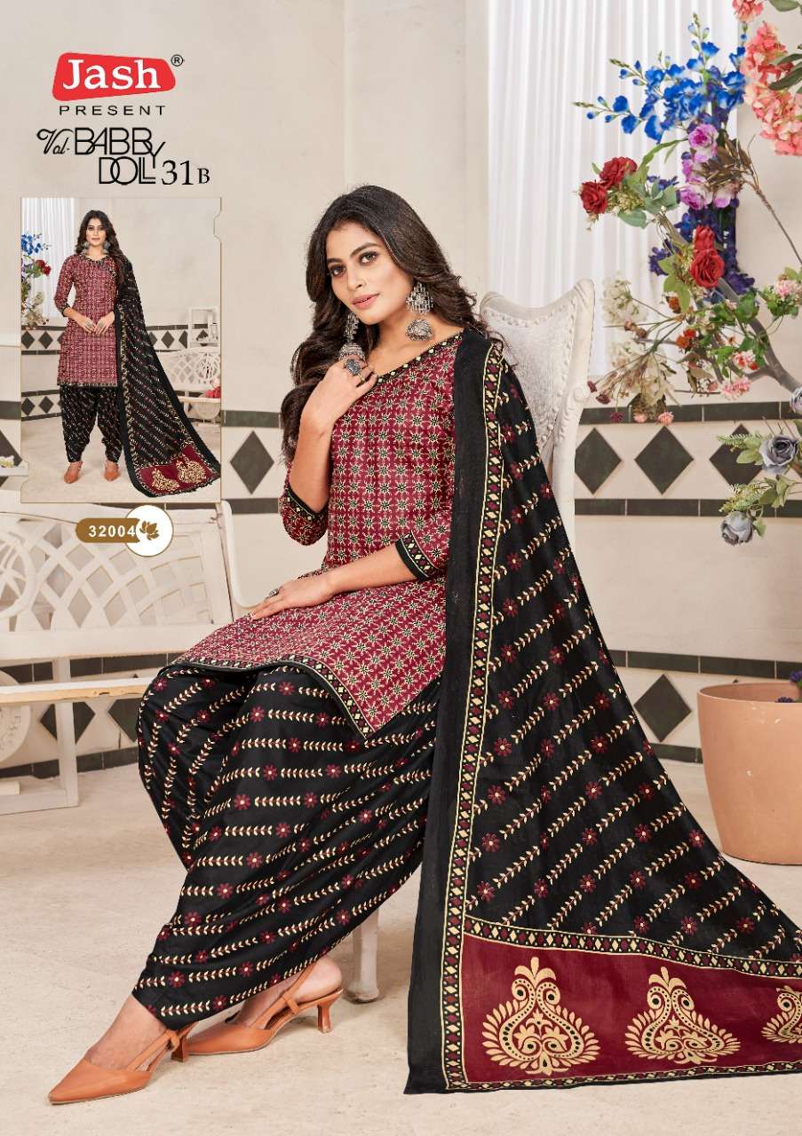 JASH   PRESENT  COTTON PRINT  BABYDOLL   VOL - 31-B DRESS MATERIAL