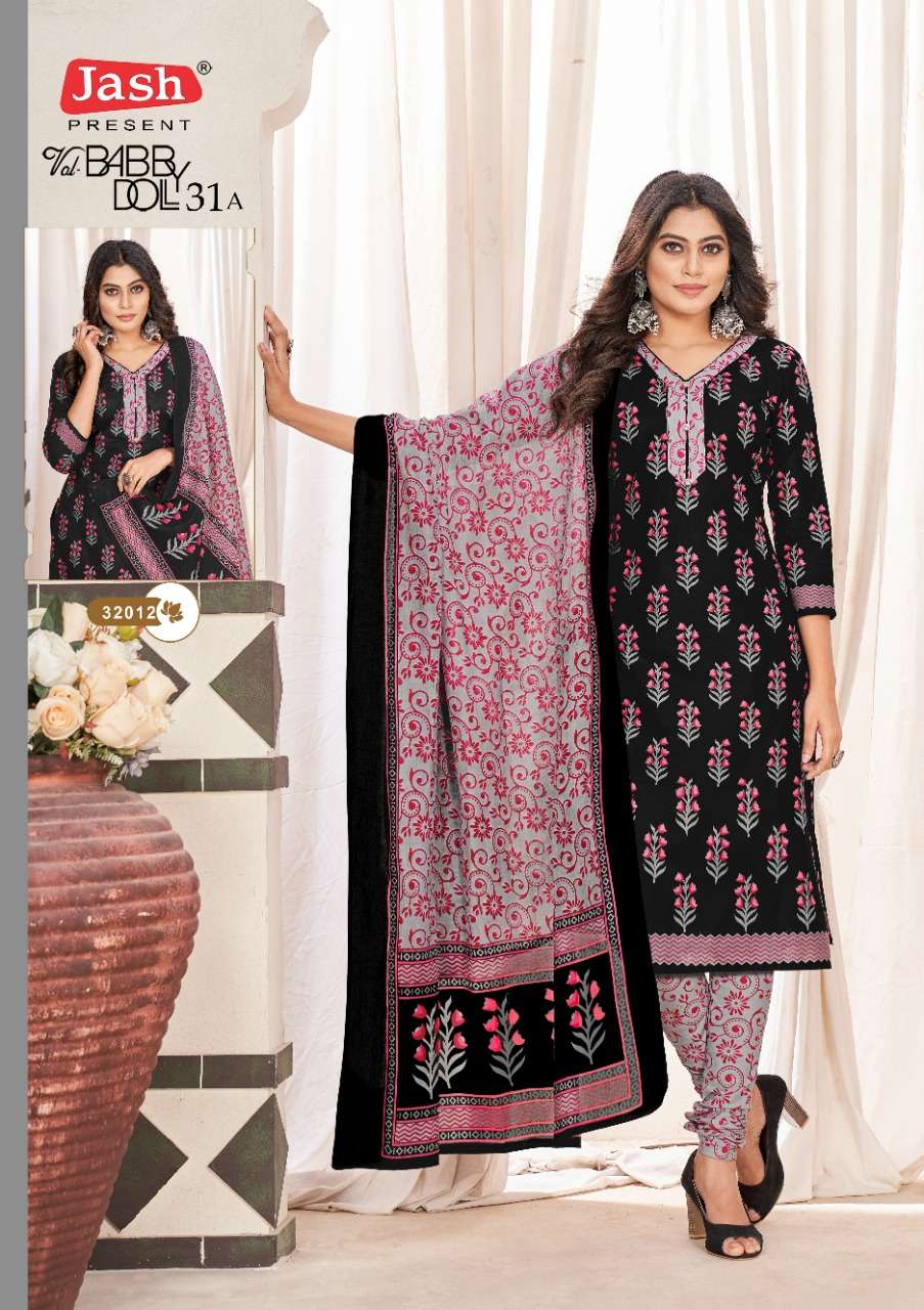 JASH   PRESENT  COTTON PRINT  BABYDOLL   VOL - 31-B DRESS MATERIAL