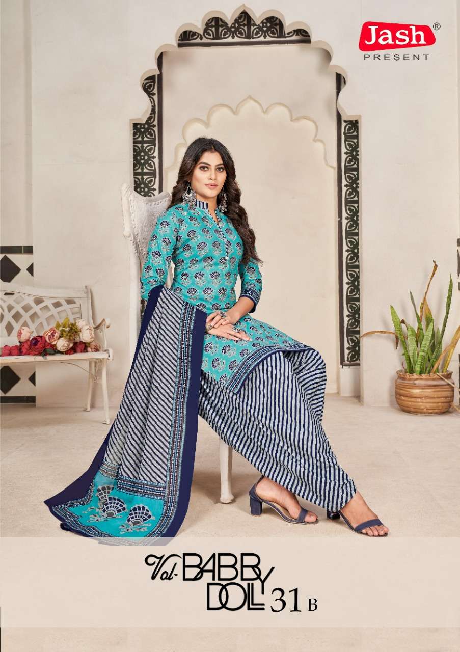 JASH   PRESENT  COTTON PRINT  BABYDOLL   VOL - 31-B DRESS MATERIAL