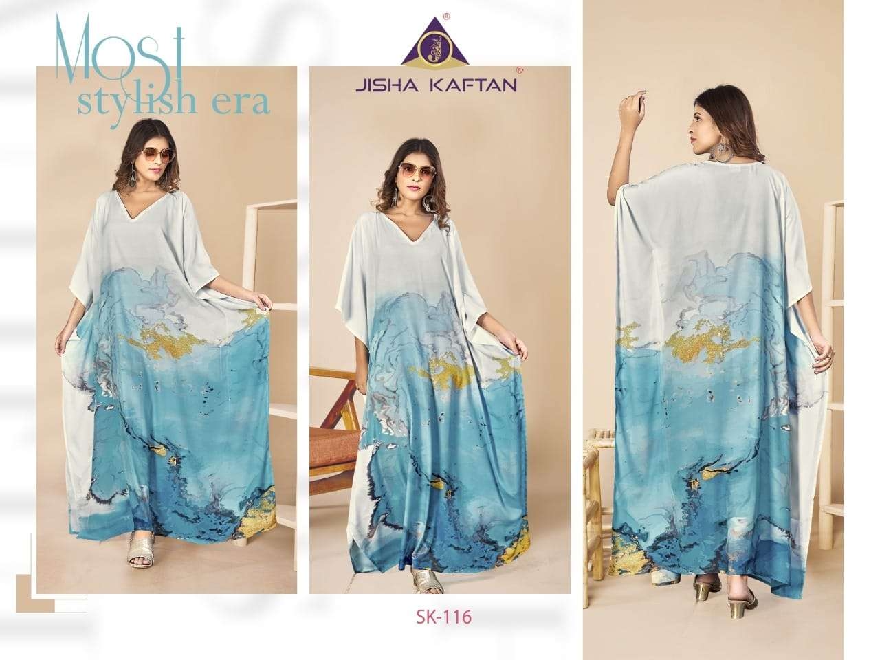 Jisha Kaftan Presents  Silk Kaftan Volume 2 wholesale catalog