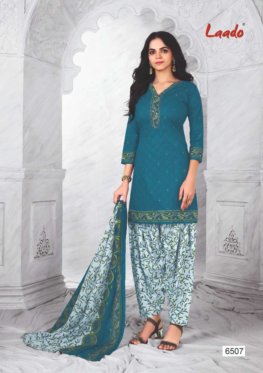 Laado Vol-65 On Patiala Mix Dress Material on Wholesale