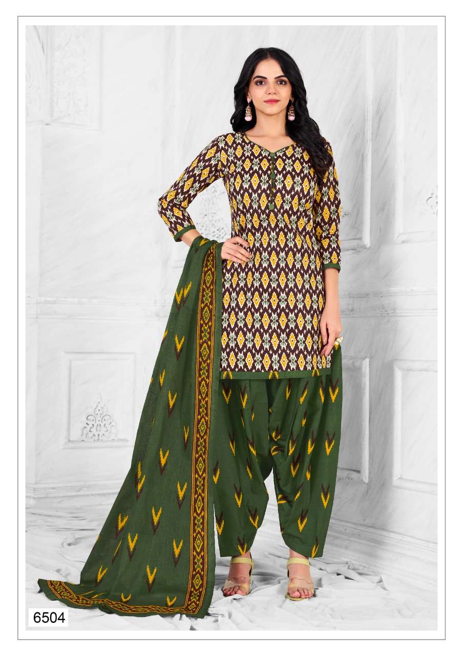 Laado Vol-65 On Patiala Mix Dress Material on Wholesale