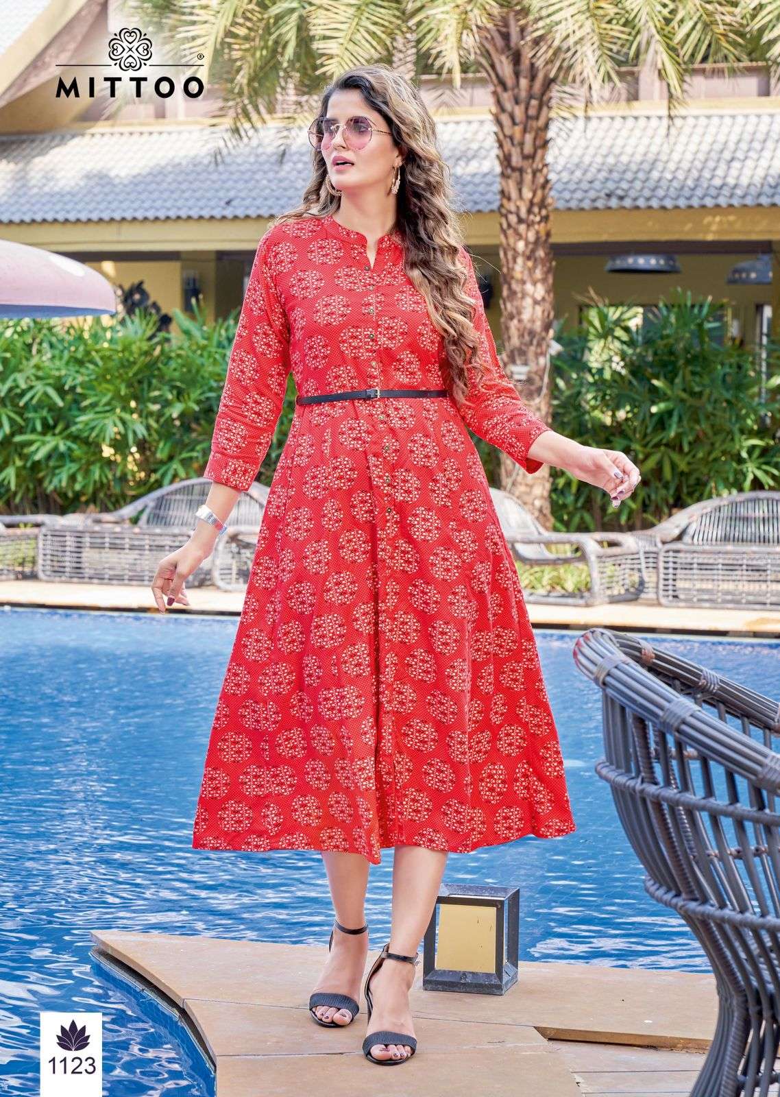Buy Apple Group Polyester Womens Maxi Gown Floral Printed Flared  GownMaroonM at Amazonin