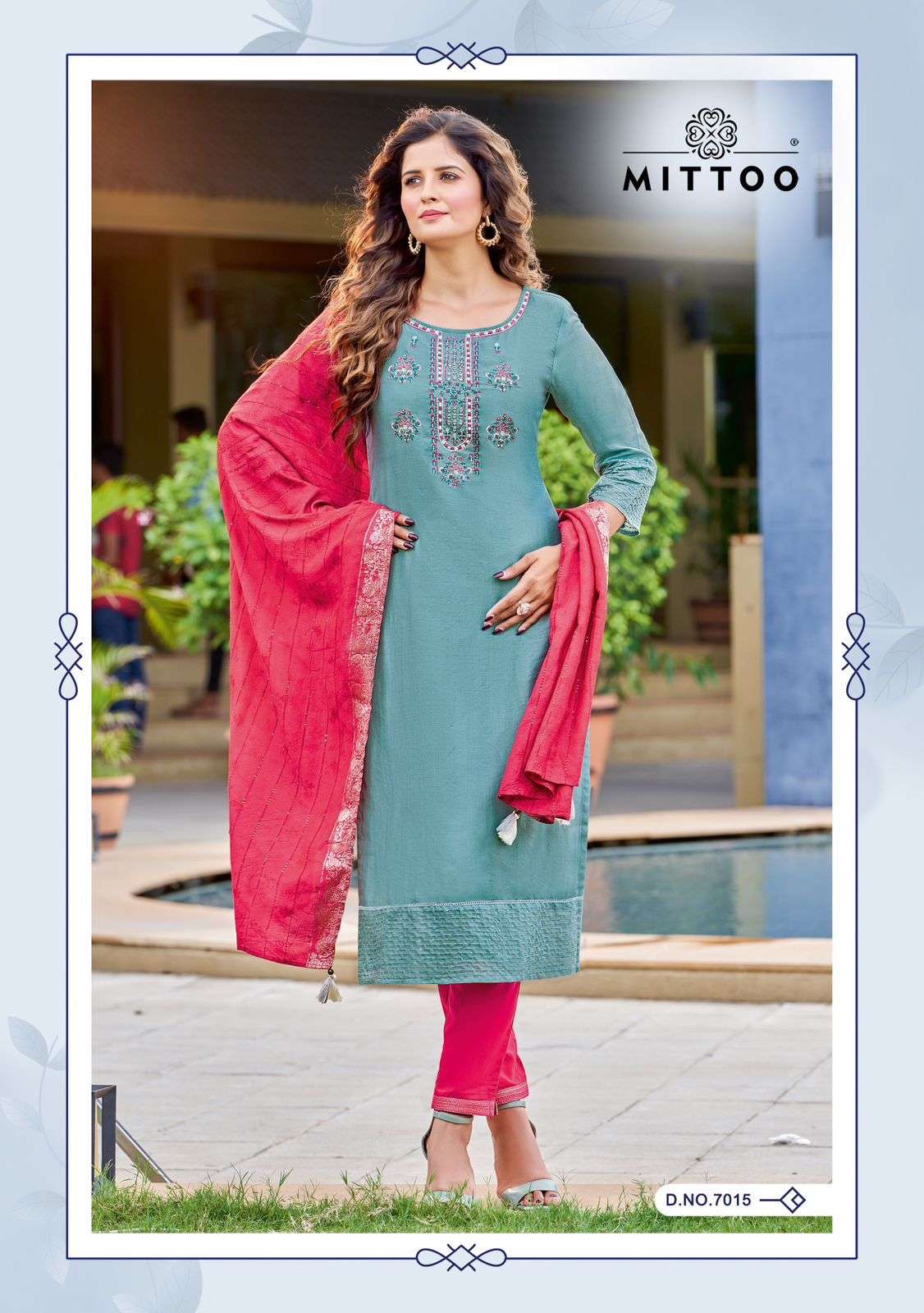 Mittoo Life Style Vol 2 Kurti pent with supatta Pair