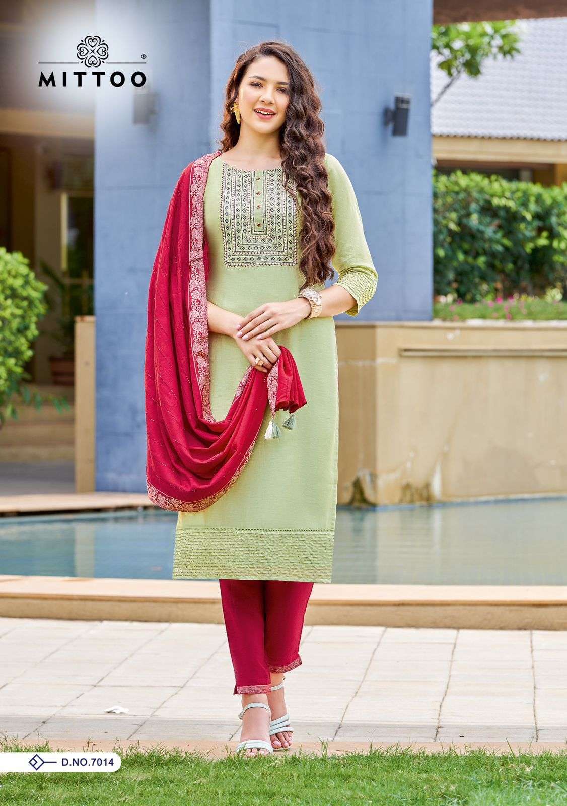 Mittoo Life Style Vol 2 Kurti pent with supatta Pair