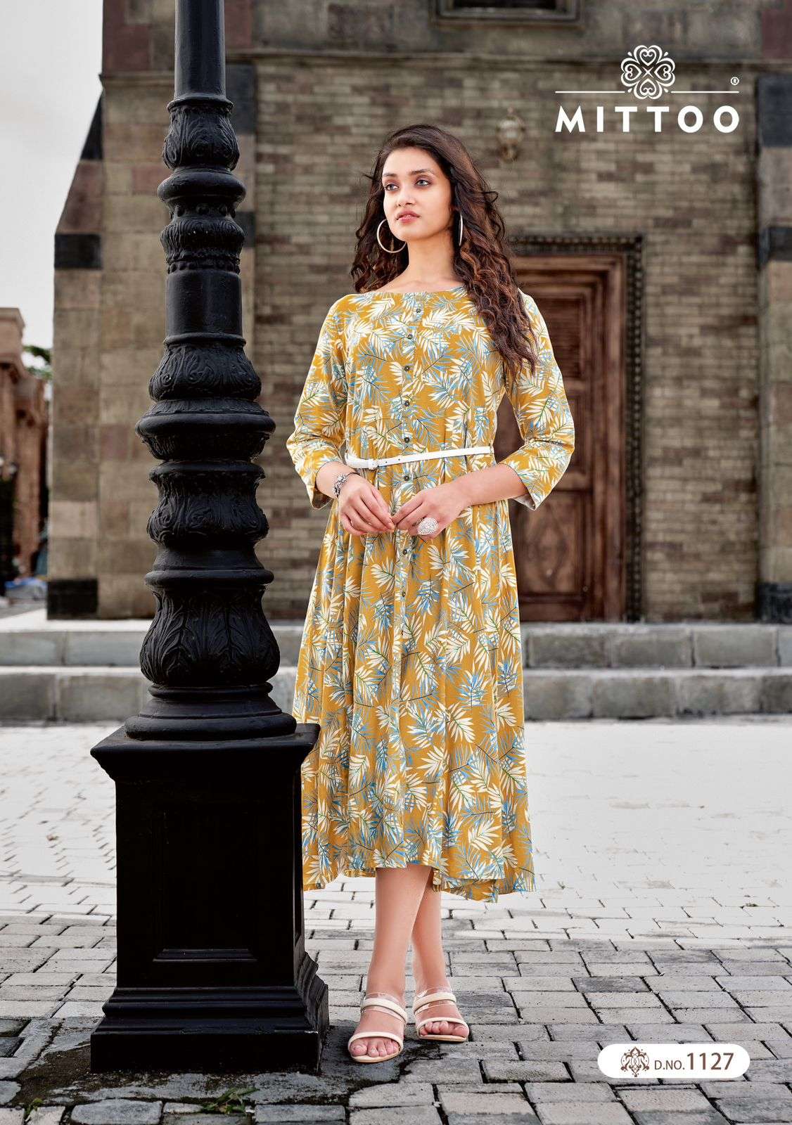Mittoo Present Belt Vol - 11 On Rayon Print Kurti On Wholesale 