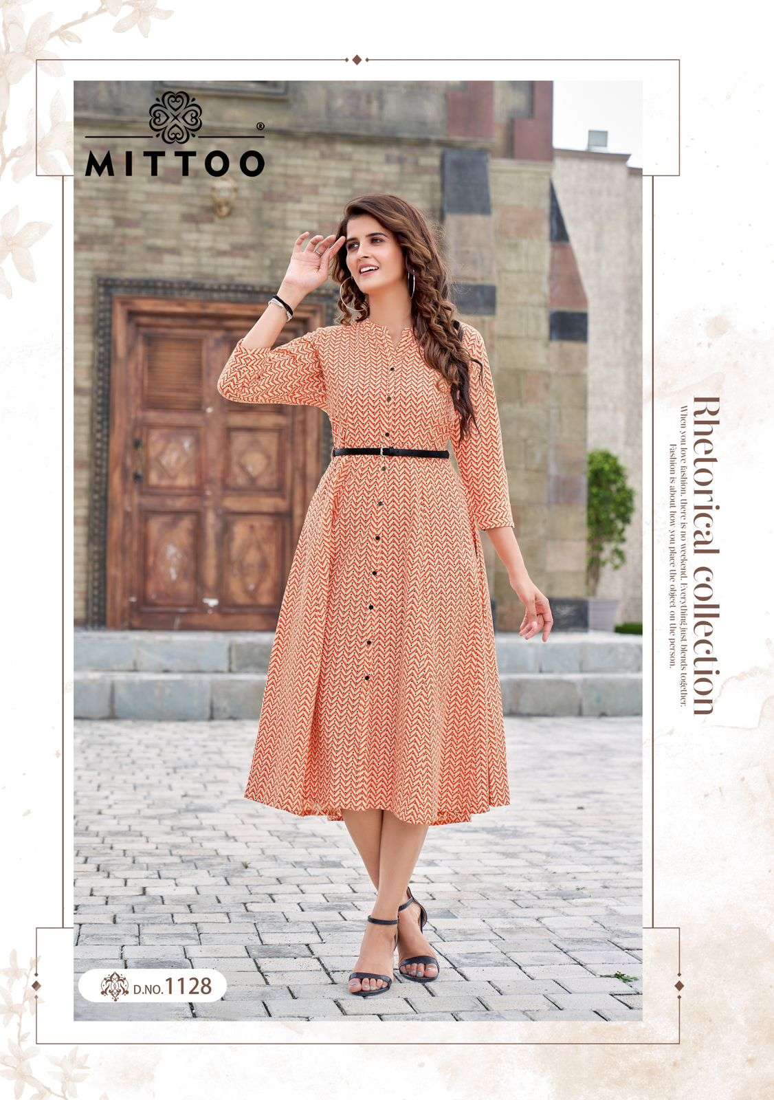Mittoo Present Belt Vol - 11 On Rayon Print Kurti On Wholesale 