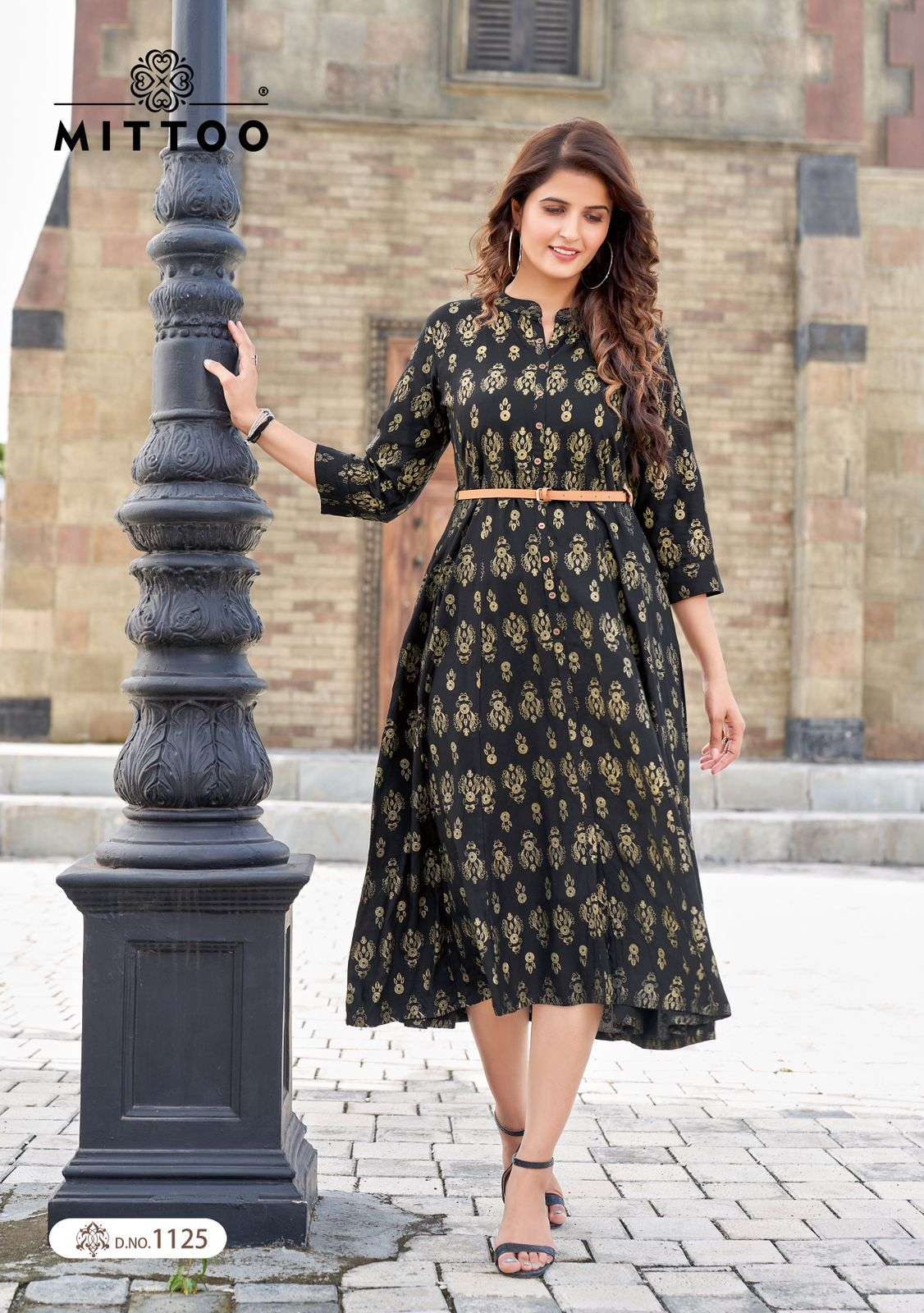 Mittoo Present Belt Vol - 11 On Rayon Print Kurti On Wholesale 
