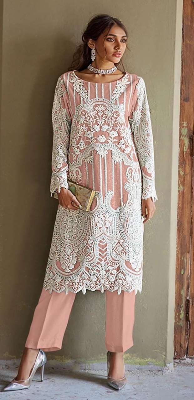 Ramsha Present  R 517 Pakistani Suits Collection Milky Cotton On Wholesale