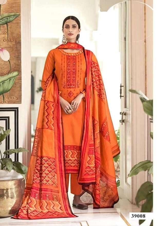 Razia Sultan Vol-39 By Apana Cotton Pakistani Salwar Kameez On Wholesale