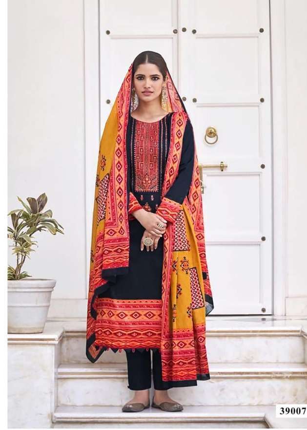 Razia Sultan Vol-39 By Apana Cotton Pakistani Salwar Kameez On Wholesale
