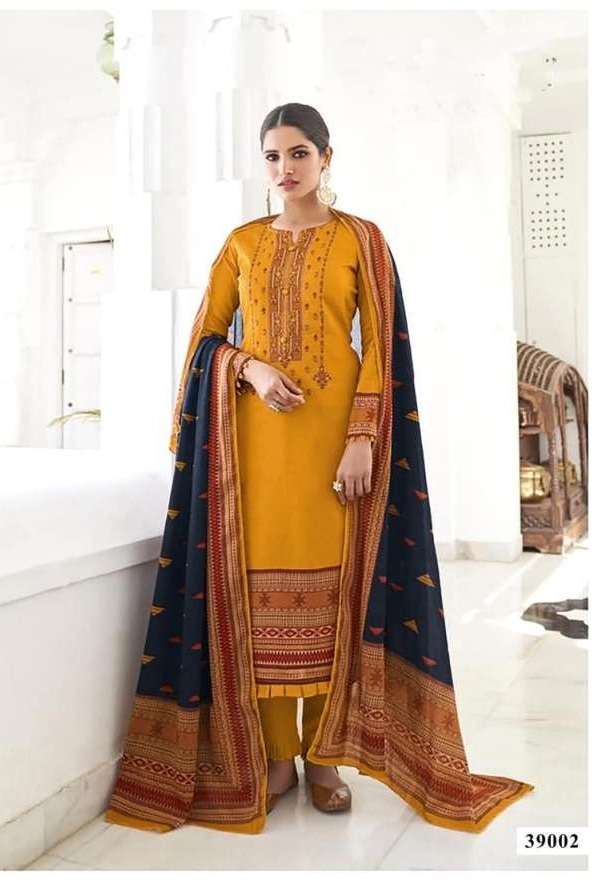 Razia Sultan Vol-39 By Apana Cotton Pakistani Salwar Kameez On Wholesale
