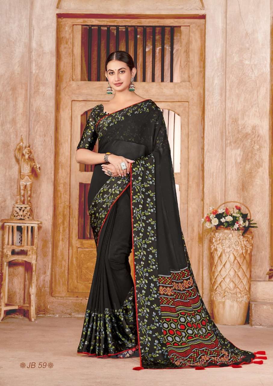 S.R. PRESENT SPECIAL BLACK SAREES FOR UPCOMING FESTIVAL
