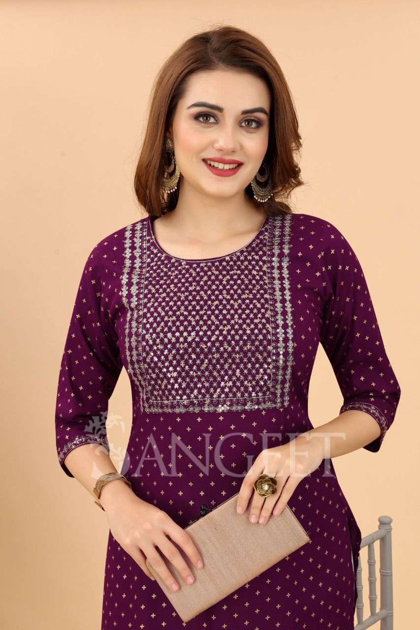 Sangeet Brand Launched Fatafat-2 Casual Kurtis Provide by Wholesale Catalog