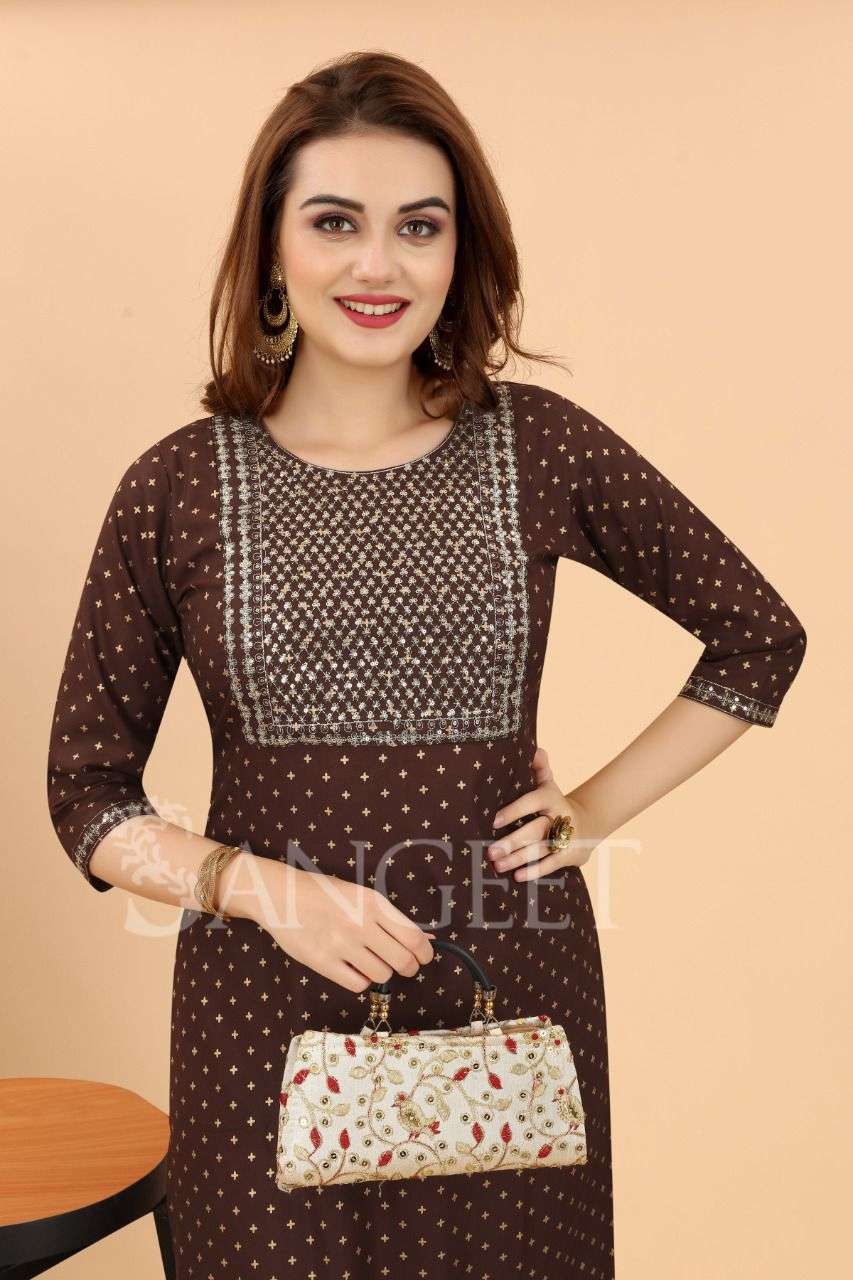 Sangeet Brand Launched Fatafat-2 Casual Kurtis Provide by Wholesale Catalog