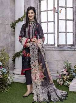 Shree Fabs Present Charizma Anniq Lawn Cotton Print Pakistani Salwar Kameez On Wholesale