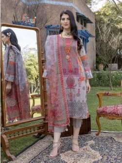 Shree Fabs Present Charizma Anniq Lawn Cotton Print Pakistani Salwar Kameez On Wholesale