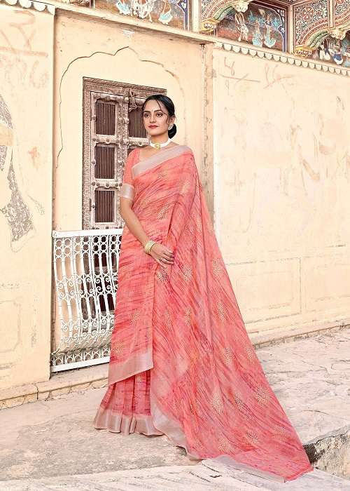 Lt Rajwadi Fancy Wear Printed Saree Collection On Wholesale