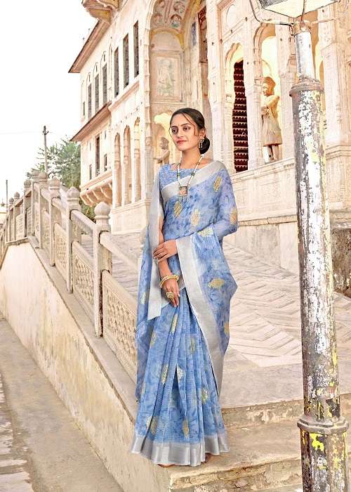 Lt Rajwadi Fancy Wear Printed Saree Collection On Wholesale
