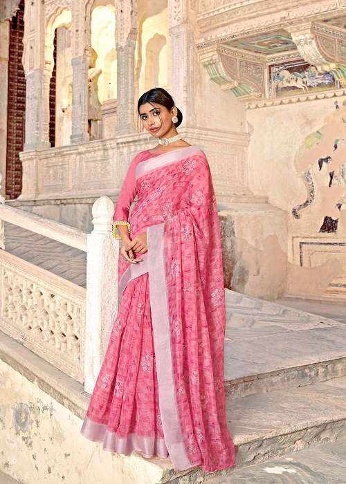 Lt Rajwadi Fancy Wear Printed Saree Collection On Wholesale