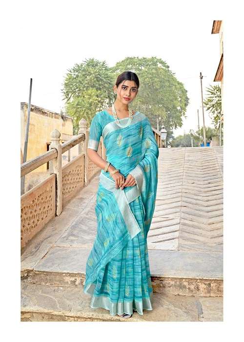 Lt Rajwadi Fancy Wear Printed Saree Collection On Wholesale