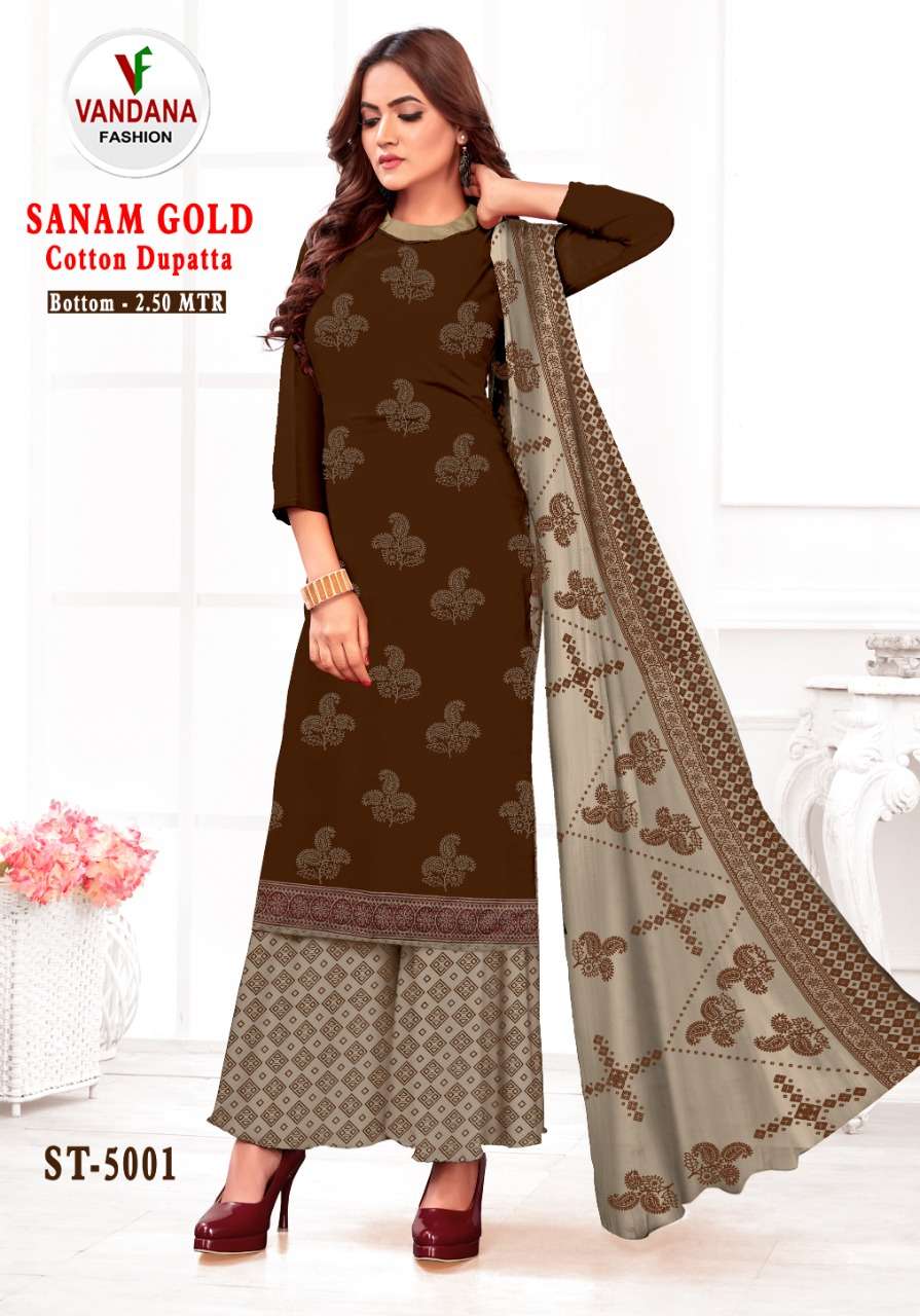 Vandana Sanman Gold Vol-5 Dress Material wholesale catalog  
