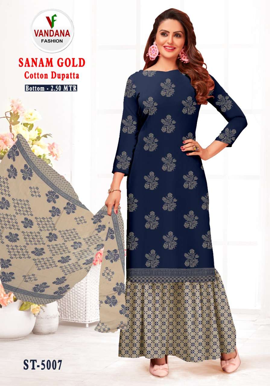 Vandana Sanman Gold Vol-5 Dress Material wholesale catalog  