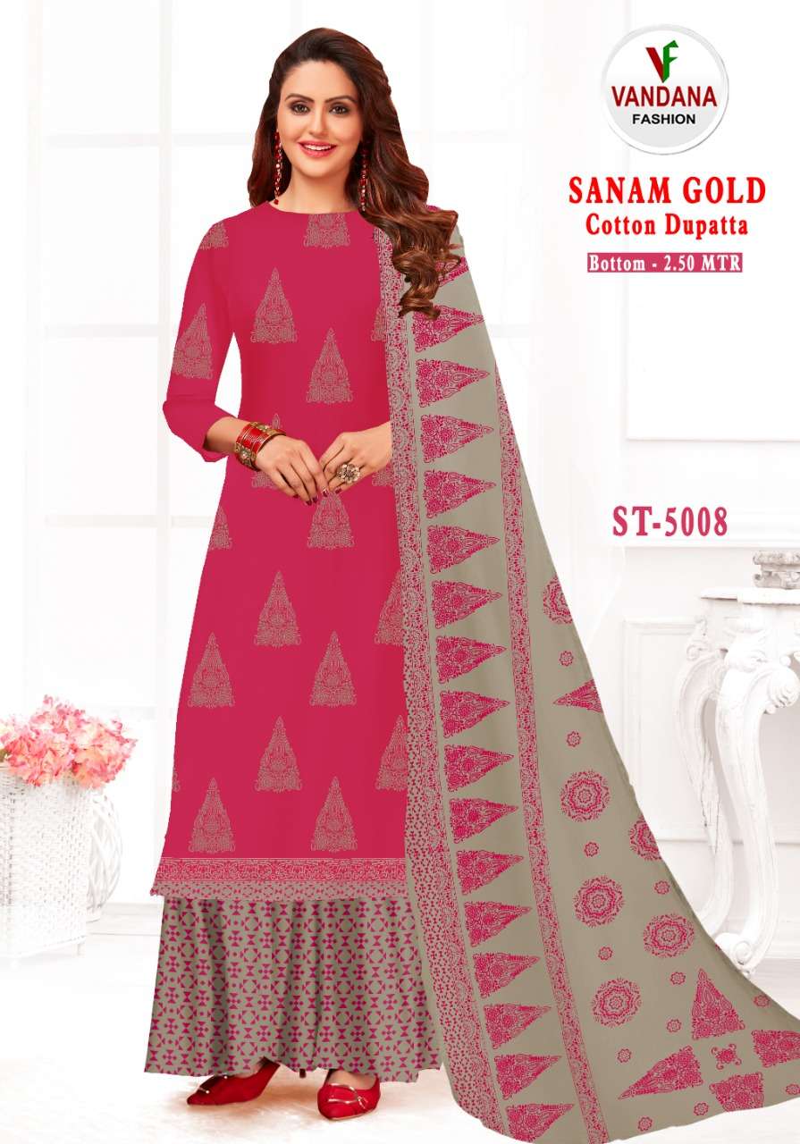 Vandana Sanman Gold Vol-5 Dress Material wholesale catalog  