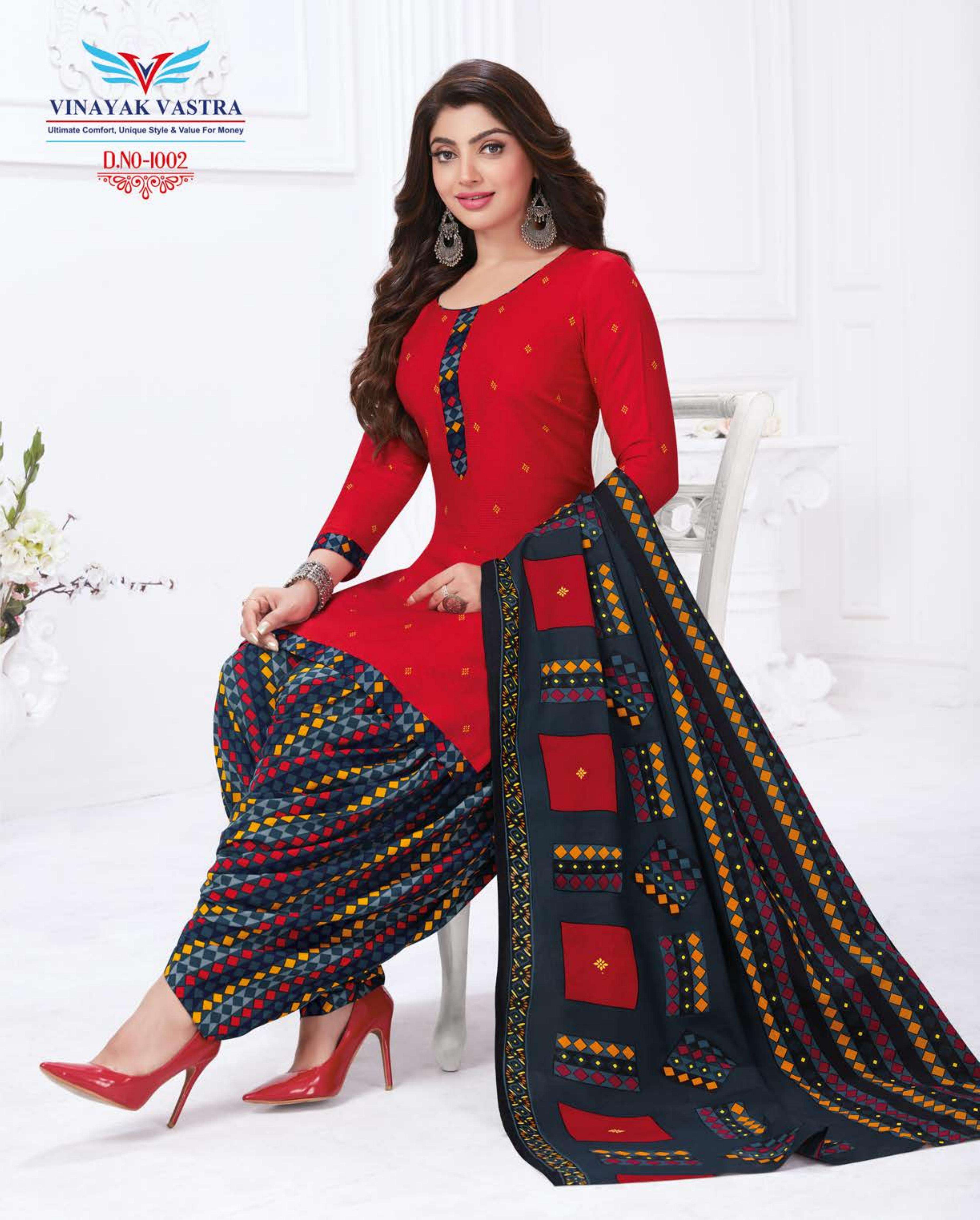 Vinayak Vastra Mantra Vol-1 Dress Material On Wholesale