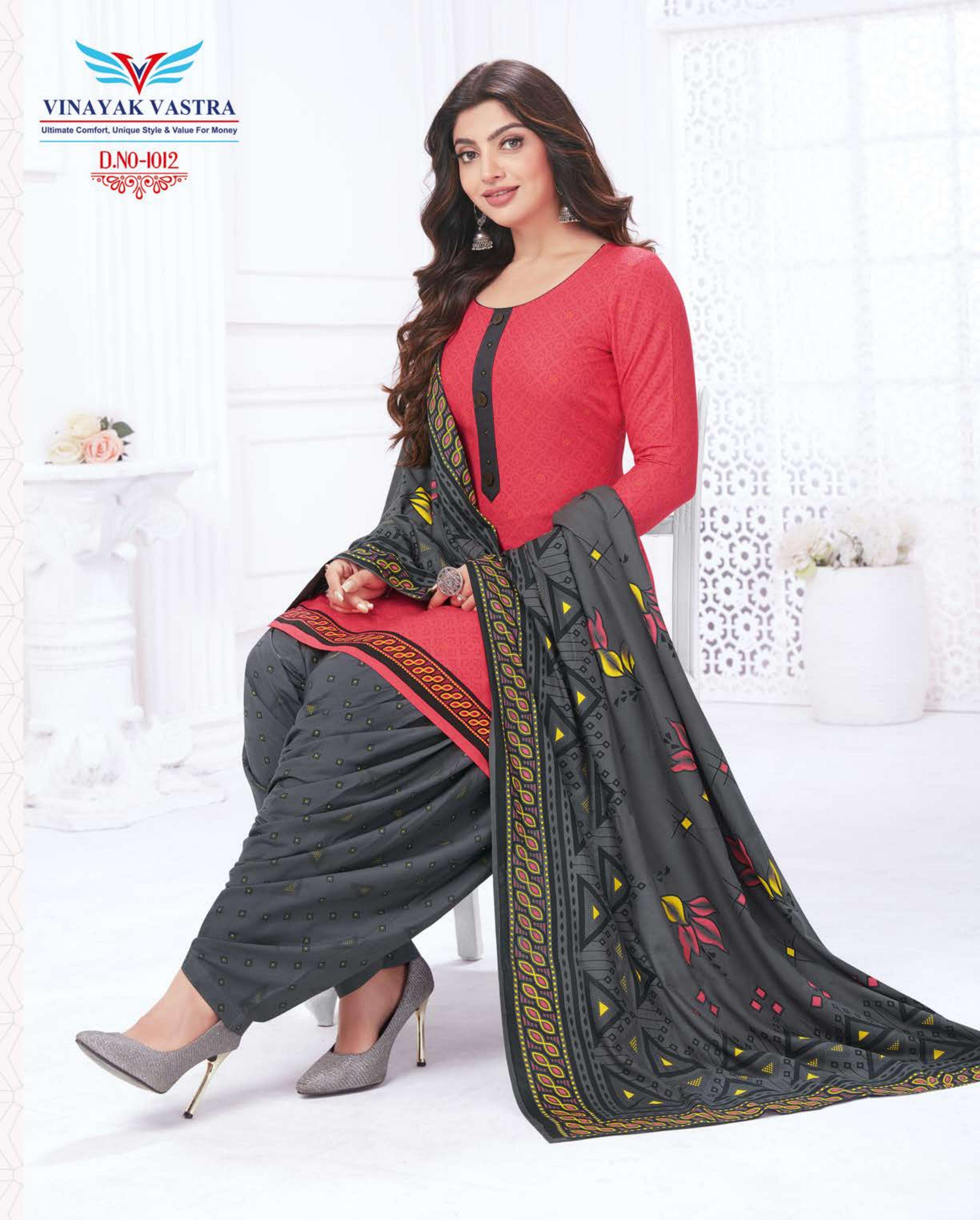 Vinayak Vastra Mantra Vol-1 Dress Material On Wholesale