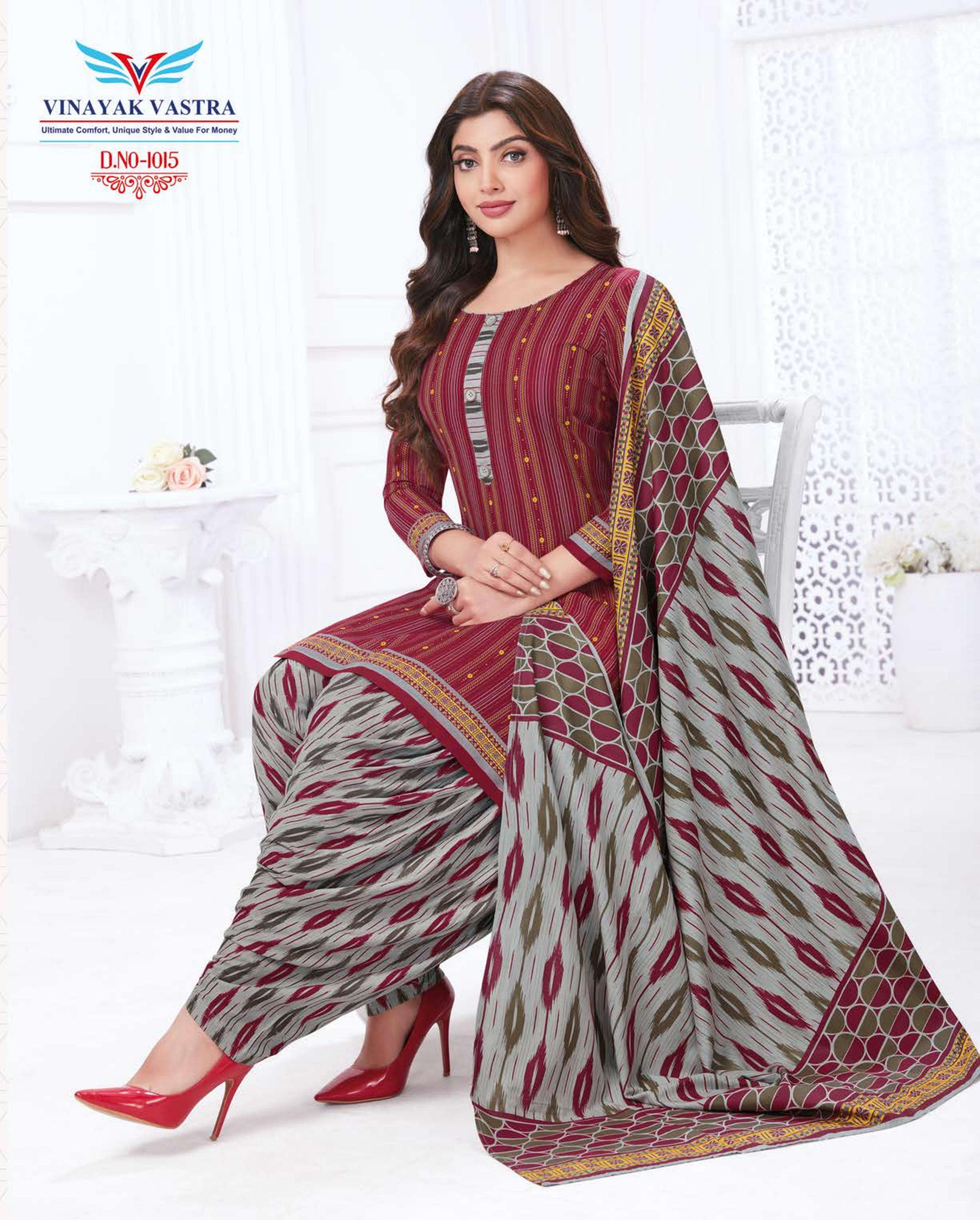 Vinayak Vastra Mantra Vol-1 Dress Material On Wholesale