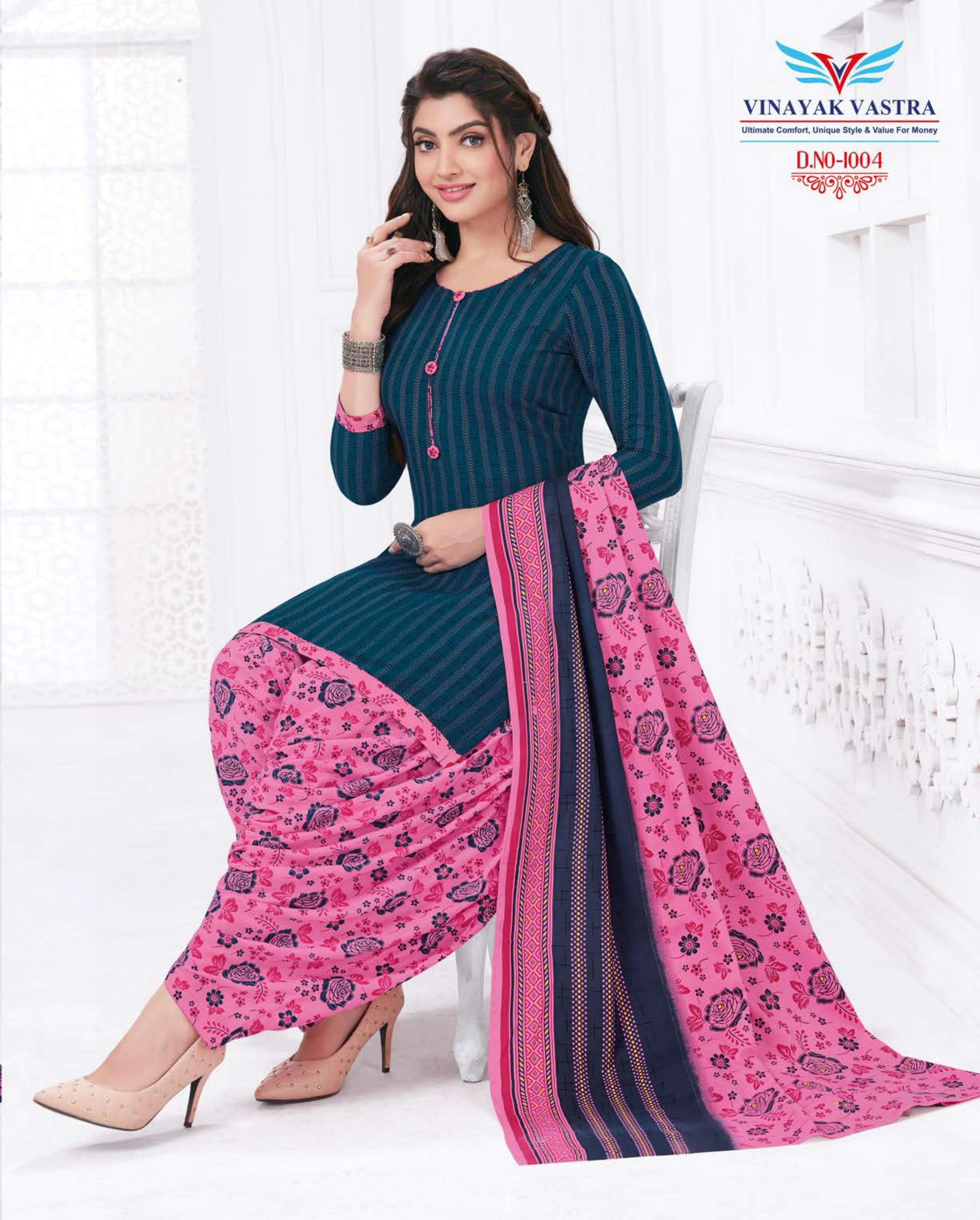 Vinayak Vastra Mantra Vol-1 Dress Material On Wholesale