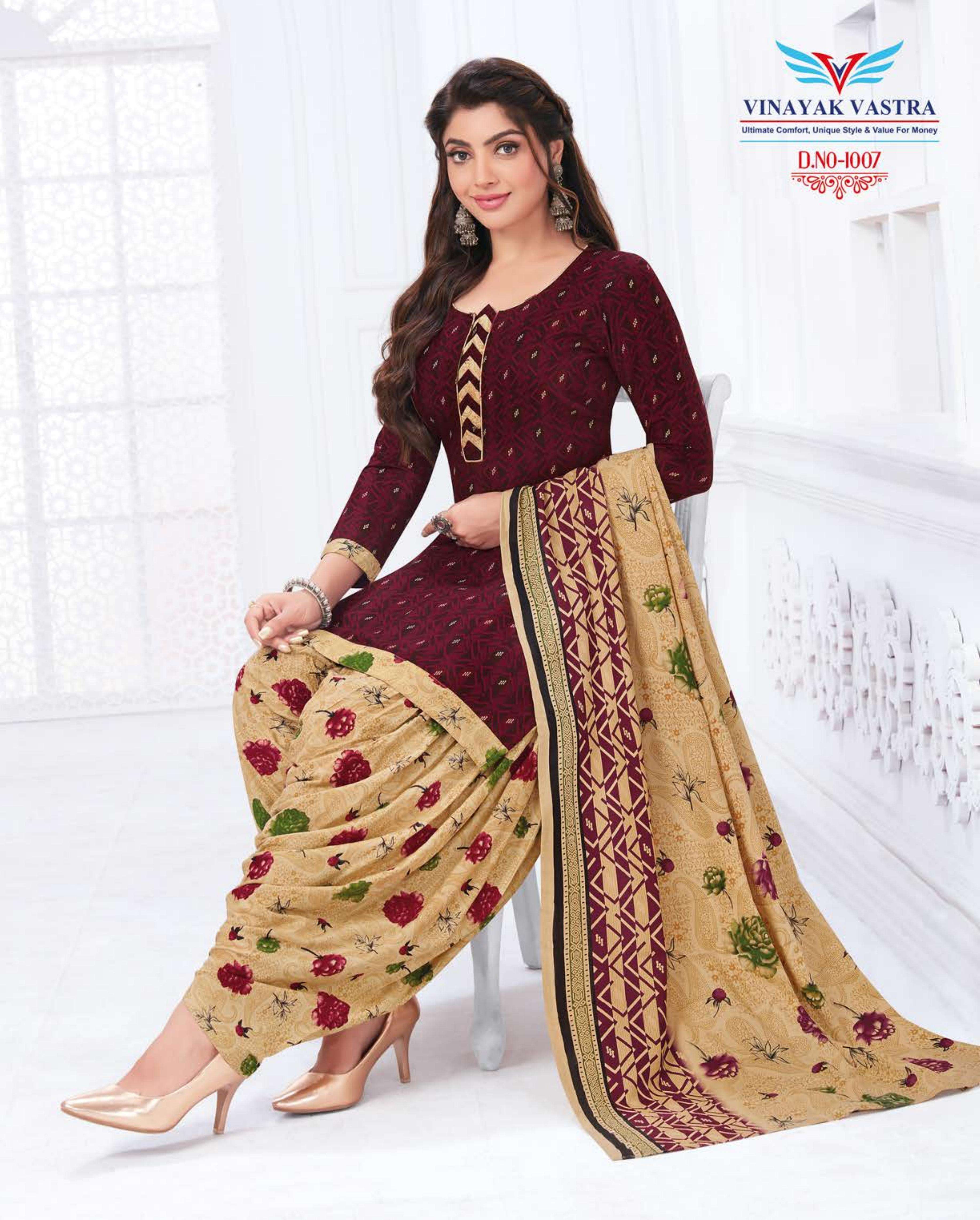 Vinayak Vastra Mantra Vol-1 Dress Material On Wholesale