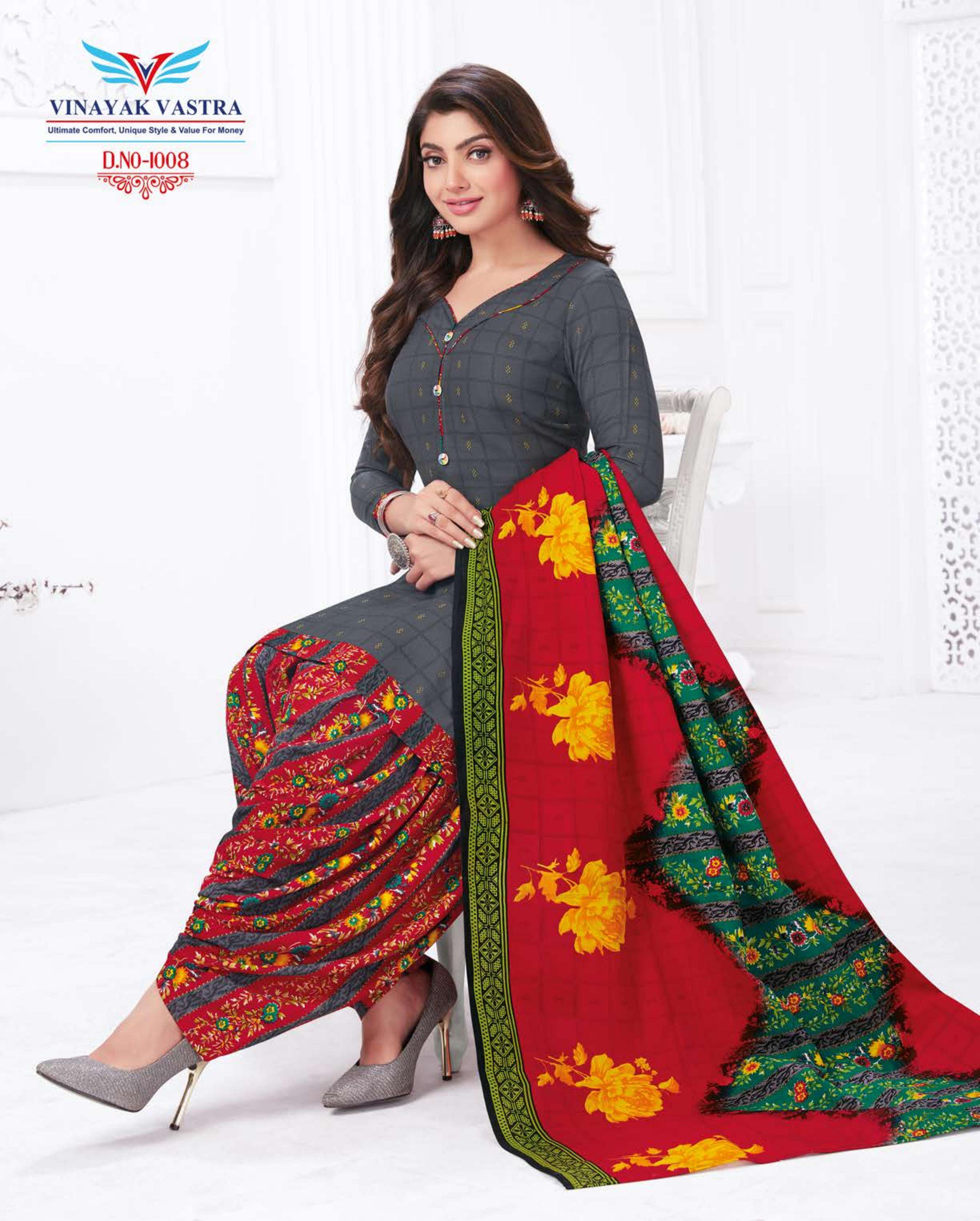 Vinayak Vastra Mantra Vol-1 Dress Material On Wholesale
