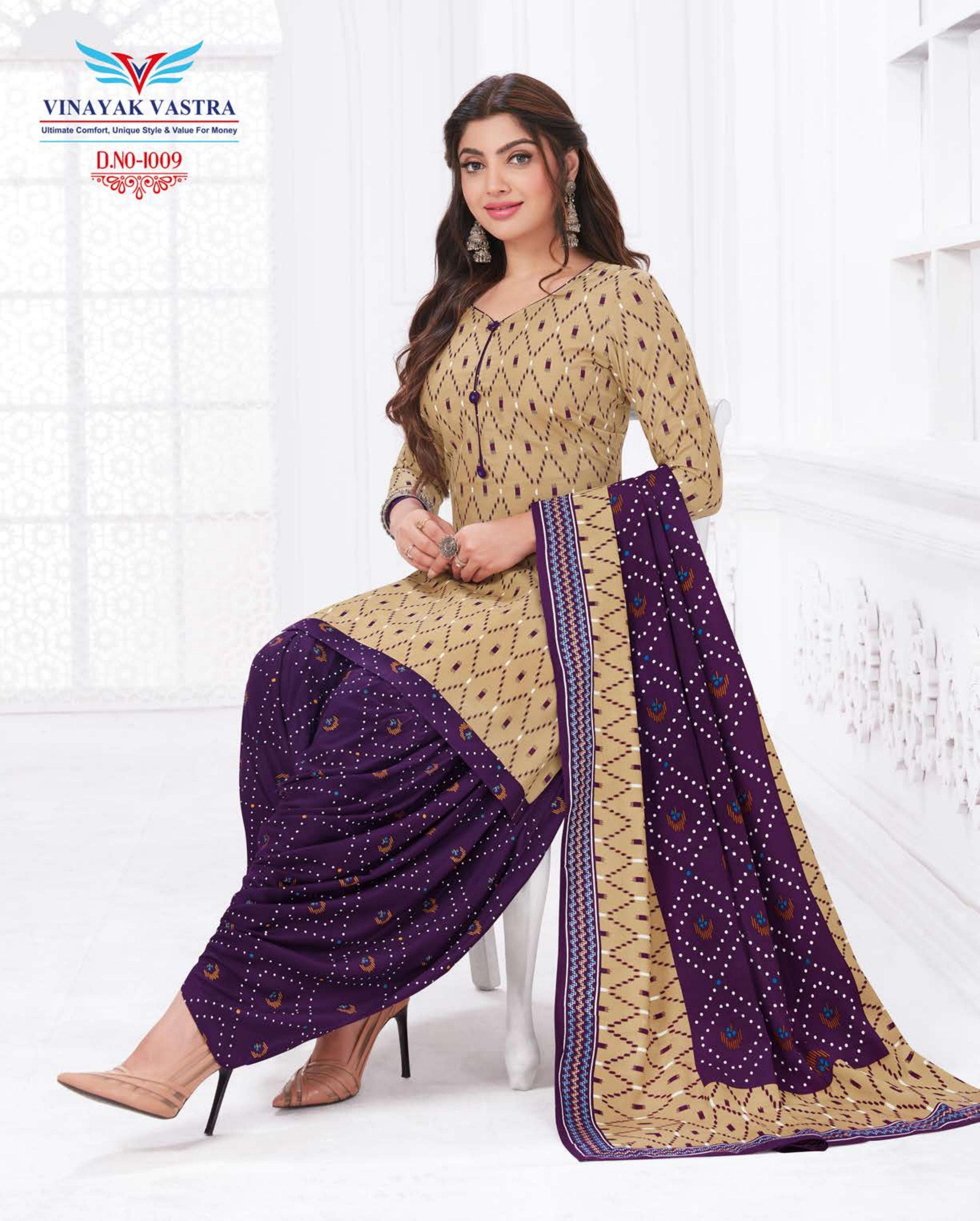Vinayak Vastra Mantra Vol-1 Dress Material On Wholesale