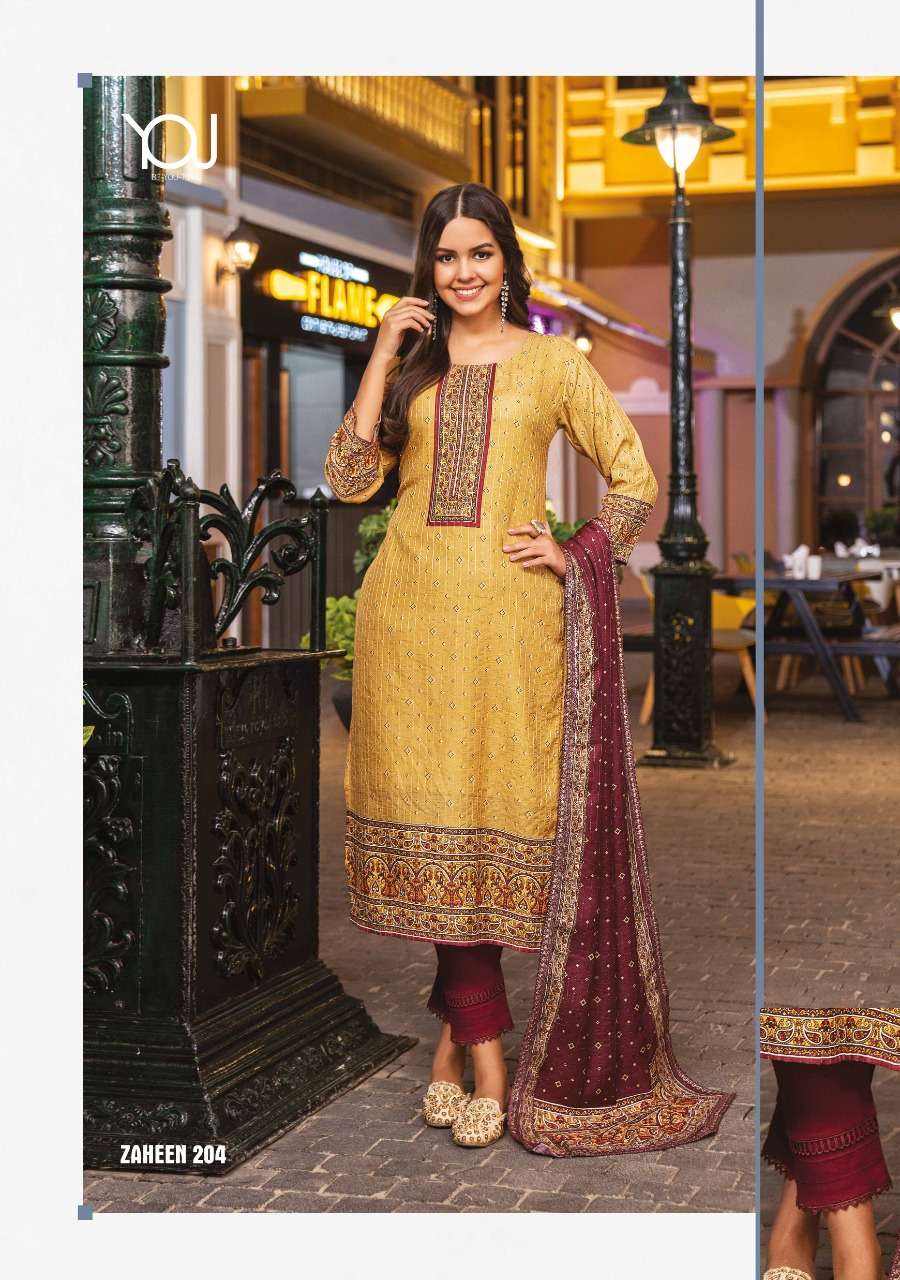 Wanna Present Product Zaheen 2 Super Fancy Digital Kurti With Pant & Digital Dupatta On Wholesale