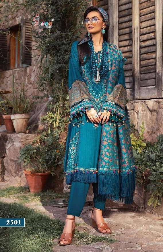   Shree Fabs Maria B Lawn Collection 2023 VOL-01 Exclusive Suit on Wholesale