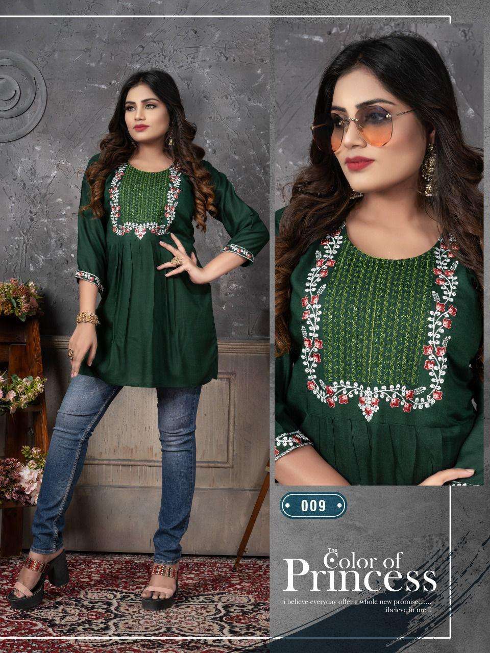 Aagya Tunics V.2 Rayon Tunics On Wholesale