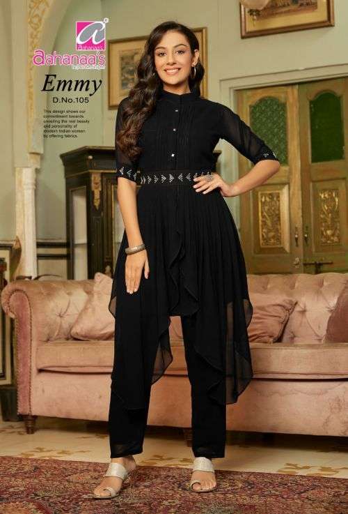 Simple And Elegant Georgette Kurti Duppata Set – The Trends Mart
