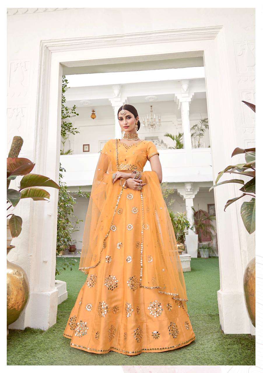 Alizeh Lehenga Mirror Maze 1012-1015 Series With Embroidered Designer Party Wear & Wedding Wear On Wholesale